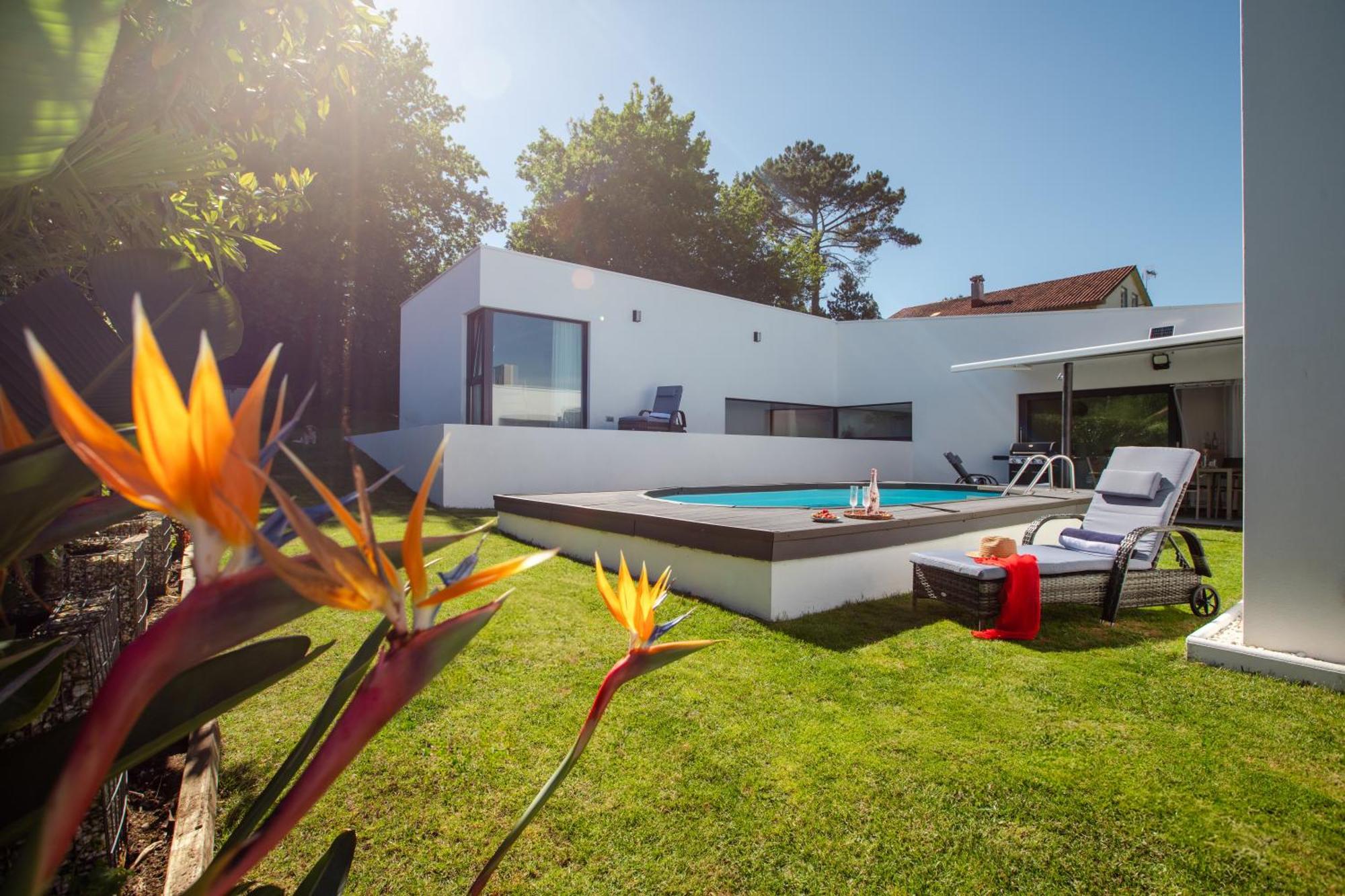 Villa Con Piscina Y Jardin, Santiago De Compostela Teo 外观 照片