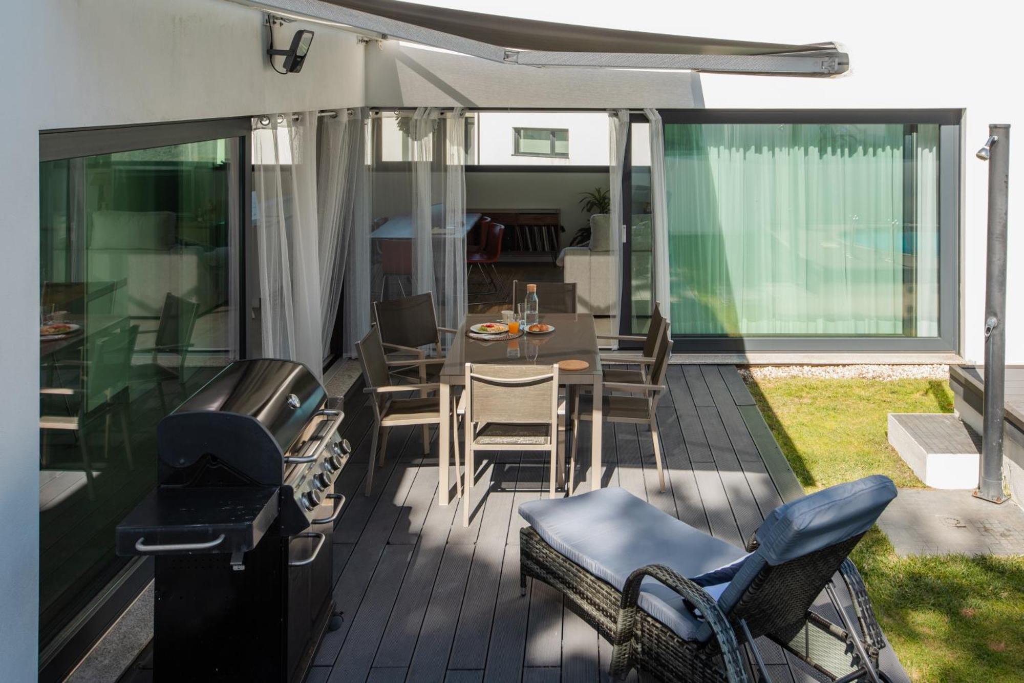 Villa Con Piscina Y Jardin, Santiago De Compostela Teo 外观 照片