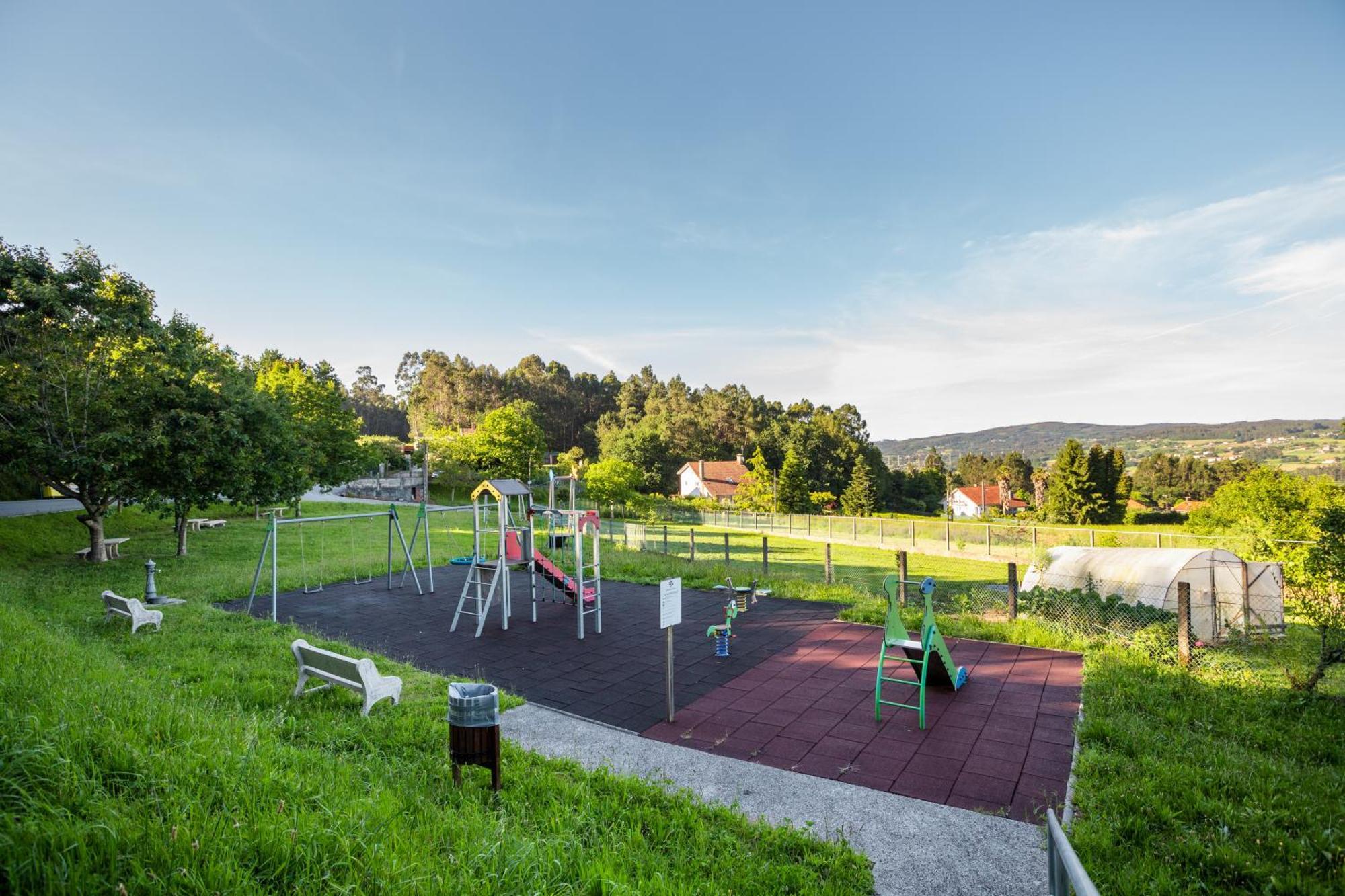 Villa Con Piscina Y Jardin, Santiago De Compostela Teo 外观 照片
