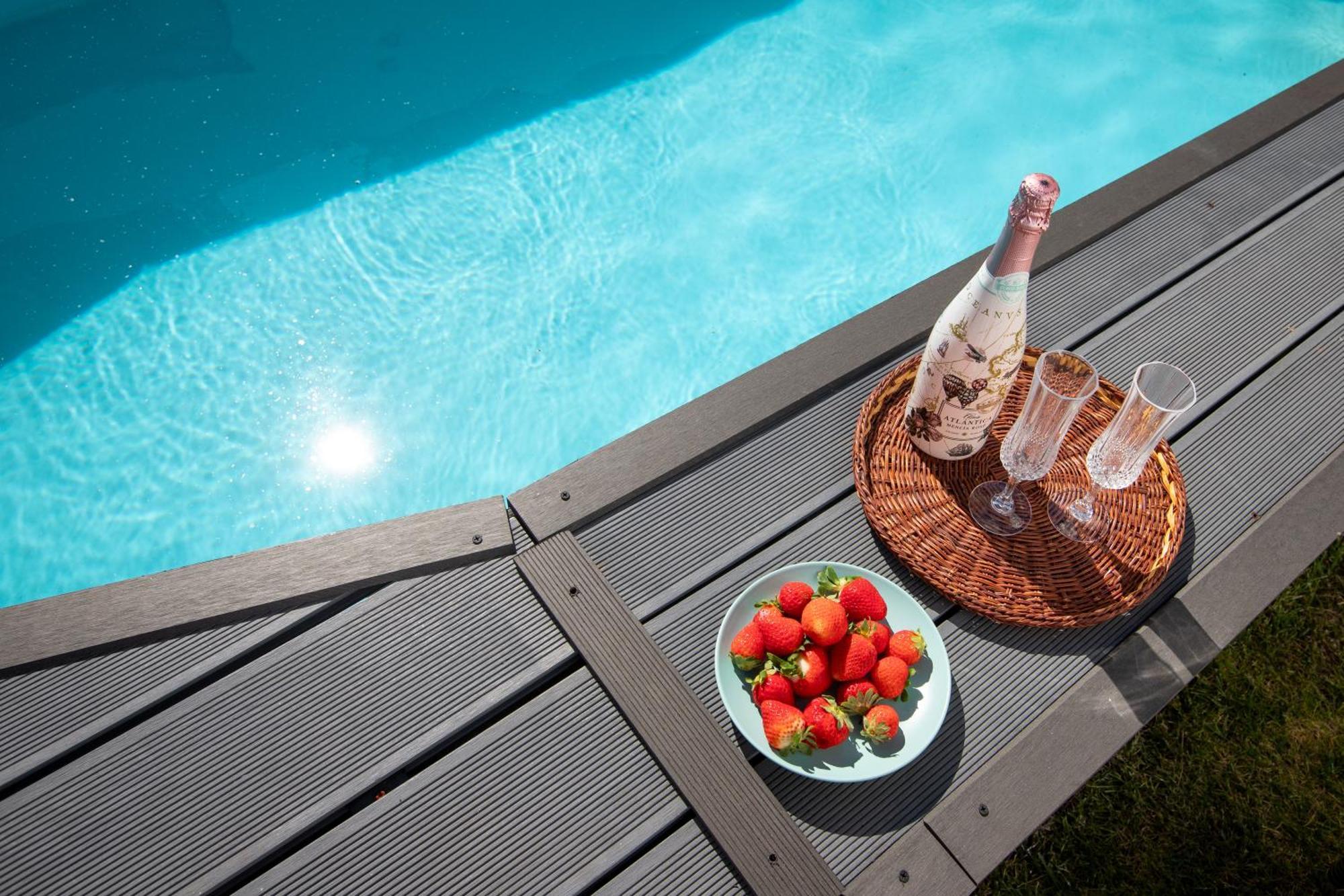 Villa Con Piscina Y Jardin, Santiago De Compostela Teo 外观 照片